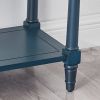 DS-HOMEPORT Solid Wood Sofa Table; Wooden Farmhouse Console Tables with Storage Shelf; Wood Entryway Table with Drawers; 35.43'' x 13.78'' x 30.31'' I
